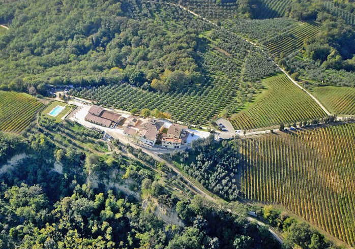 Ferienhaus auf einem Weingut im Chianti